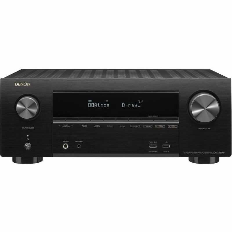 Ресивер DENON AVR-X2600H (black) Ресивер DENON AVR-X2600H (black)
