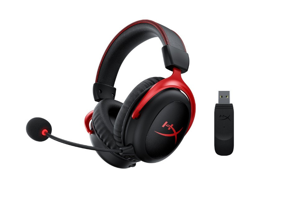 Компьютерная гарнитура HYPERX Cloud II Wireless, черно-красный