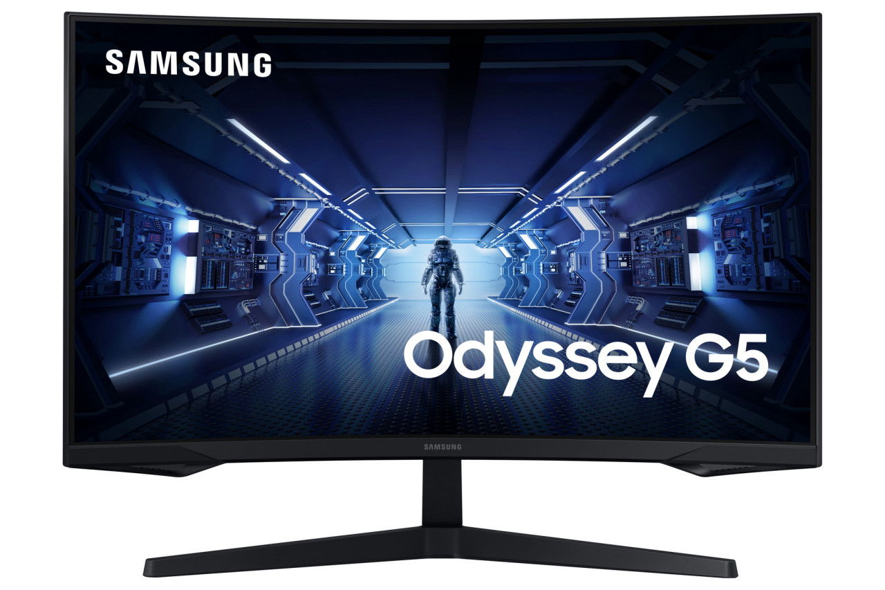 Монитор SAMSUNG Odyssey G5 C32G55TQBU 32" 2560x1440px 144Hz 1 ms Curved