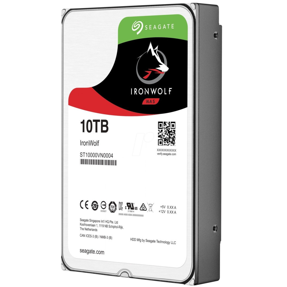 Жесткий диск 4000GB Seagate IronWolf ST4000VN006