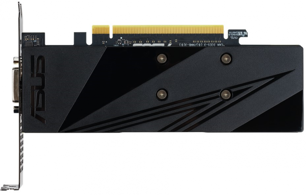 Видеокарта ASUS GeForce GTX 1650 1485MHz PCI-E 3.0 4096MB 8002MHz 128 bit DVI DisplayPort HDMI HDCP OC Low Profile Видеокарта ASUS GeForce GTX 1650 1485MHz PCI-E 3.0 4096MB 8002MHz 128 bit DVI DisplayPort HDMI HDCP OC Low Profile