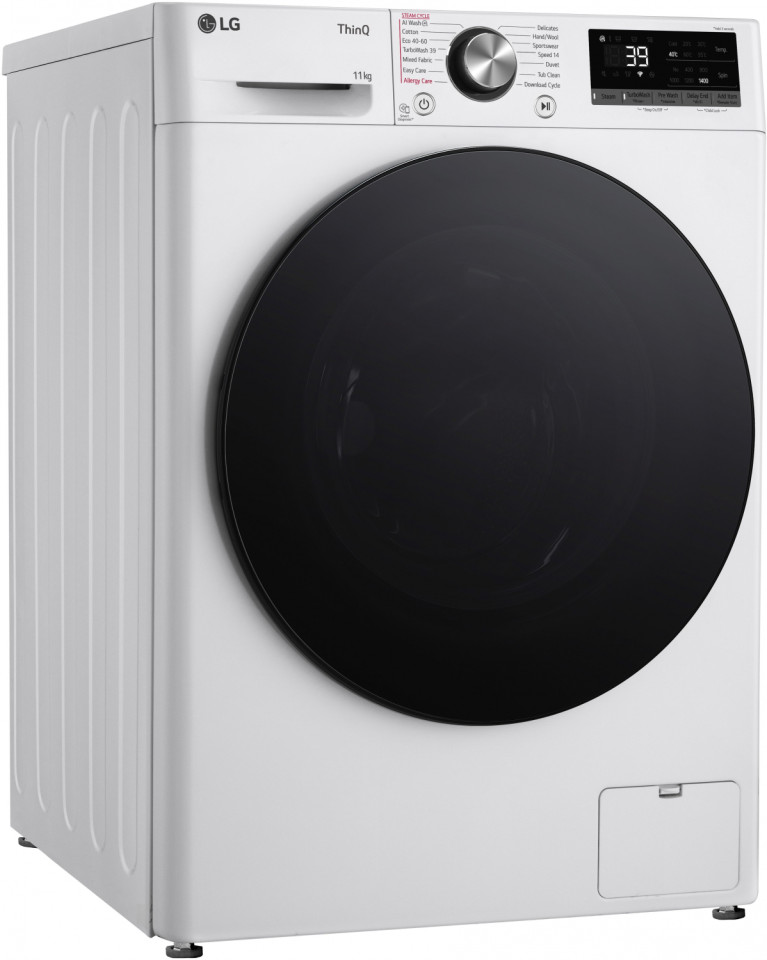 Стиральная машина LG F4WR711S2W (56, 5см / 11кг / 1400об / пар / AI DD / Steam / ThinQ(Wi-Fi) / Inverter Direct Drive / A+++) Стиральная машина LG F4WR711S2W (56, 5см / 11кг / 1400об / пар / AI DD / Steam / ThinQ(Wi-Fi) / Inverter Direct Drive / A+++)