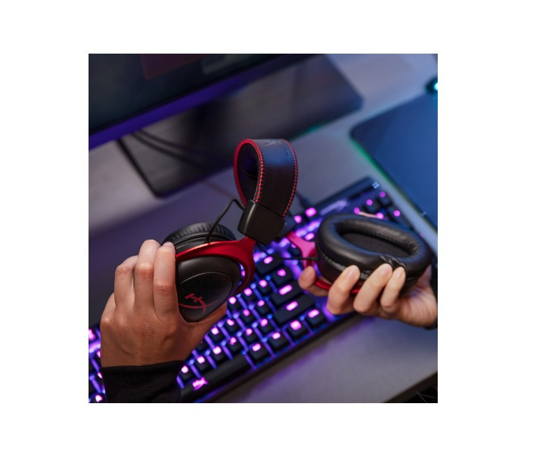 Компьютерная гарнитура HYPERX Cloud II Wireless, черно-красный