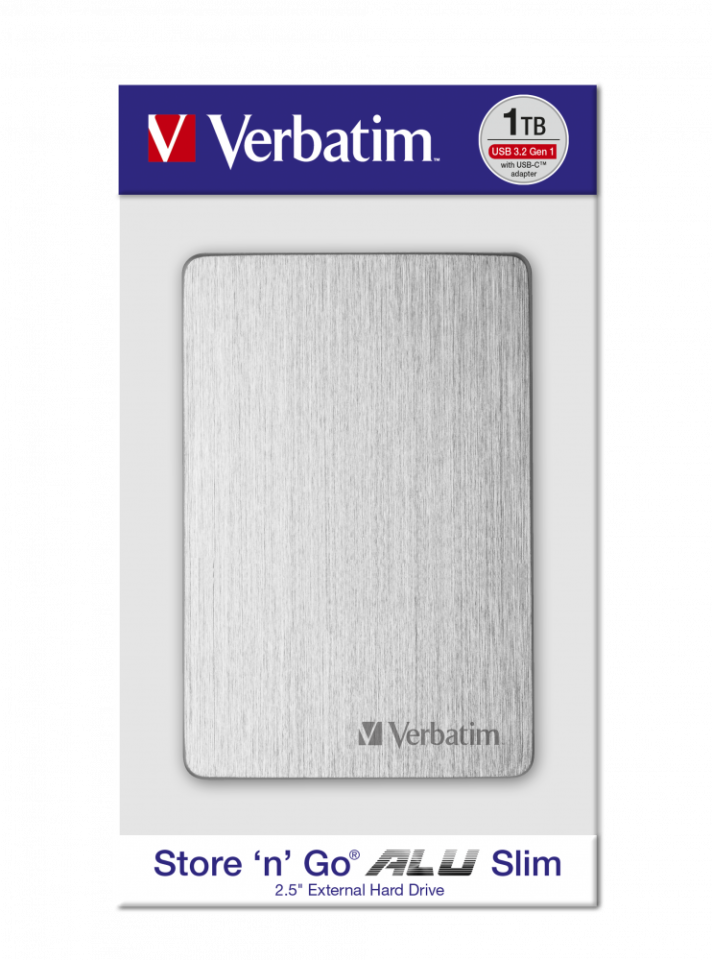 Внешний жёсткий диск 1000GB Verbatim 2,5" (Store 'n' Go ALU золото) USB 3.2 Внешний жёсткий диск 1000GB Verbatim 2,5" (Store 'n' Go ALU золото) USB 3.2