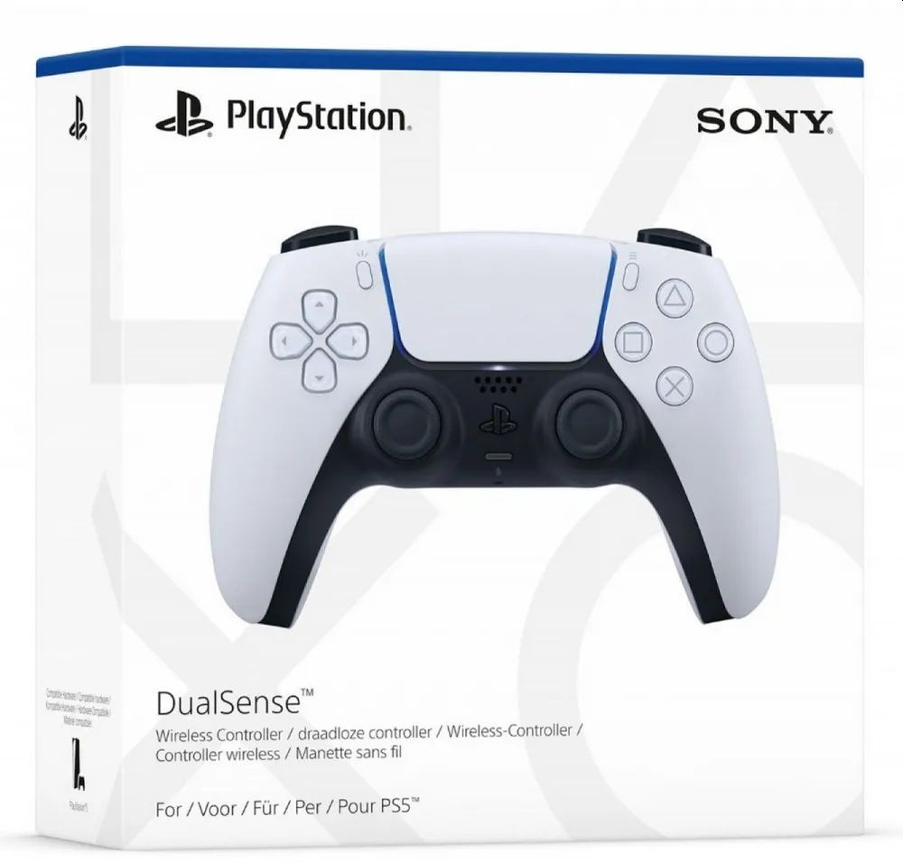Геймпад Sony PlayStation Dualsense for PS5 White (CFI-ZCT1W) Геймпад Sony PlayStation Dualsense for PS5 White (CFI-ZCT1W)