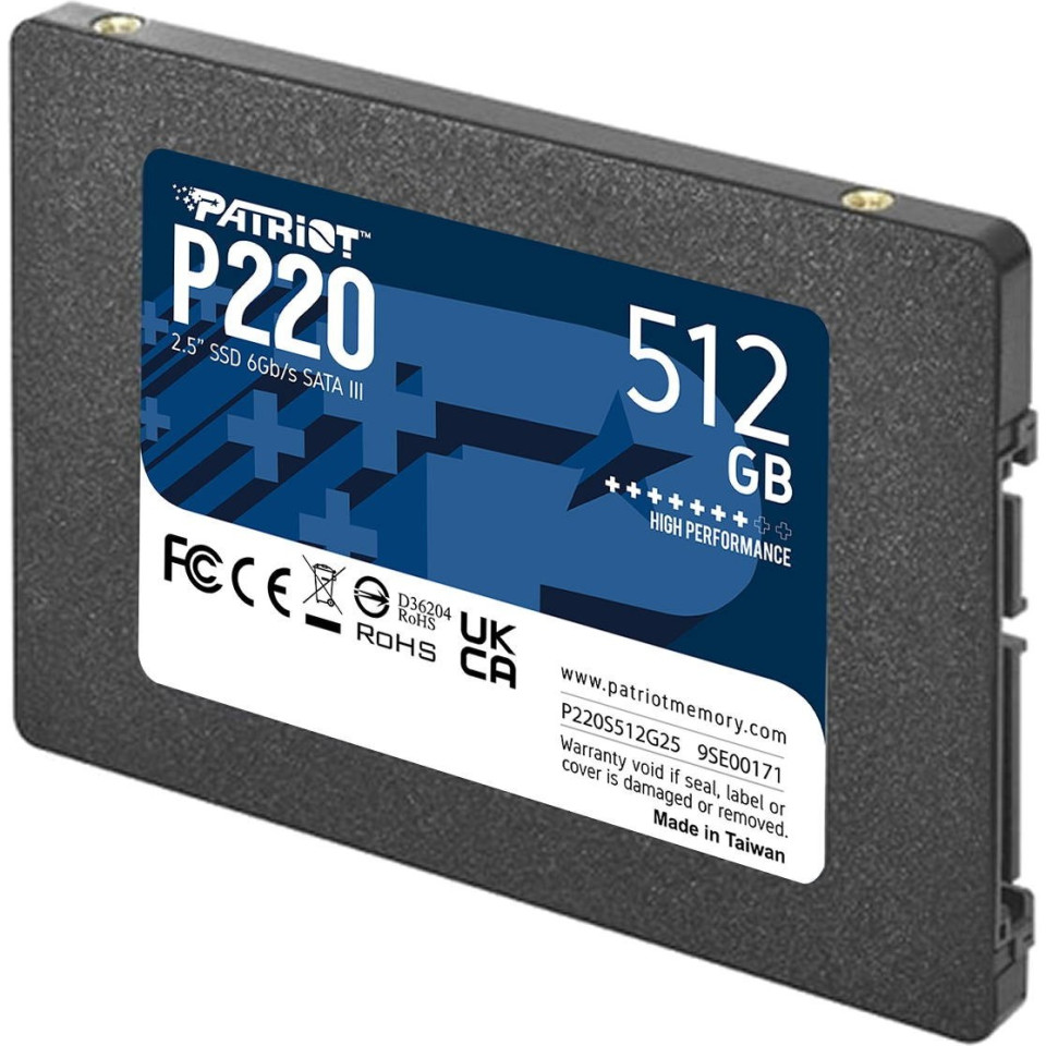 Жесткий диск SSD 512GB Patriot P220S512G25