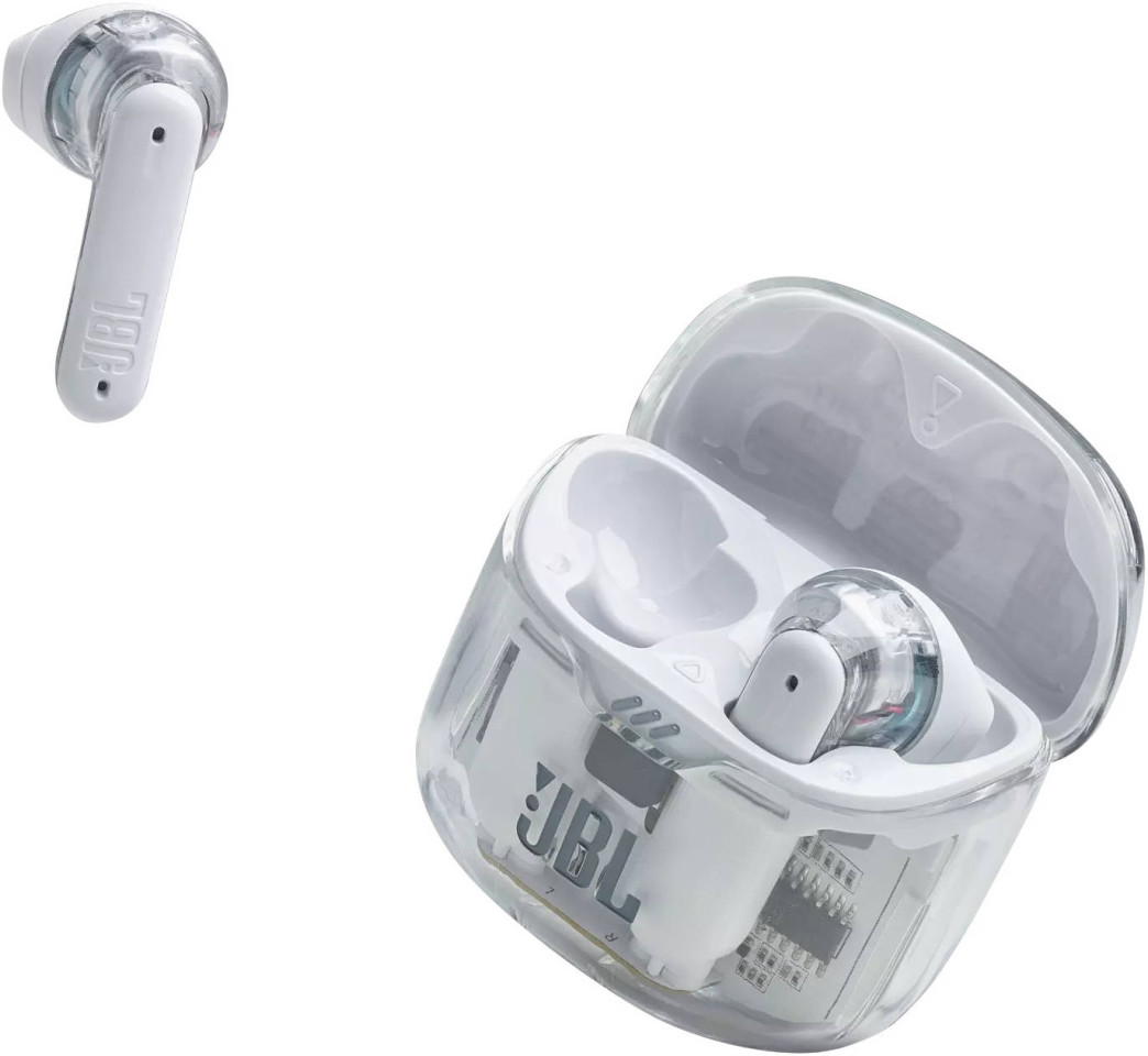 Наушники беспроводные JBL Tune Flex Ghost Edition White