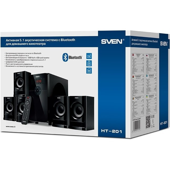 Колонки 5.1 SVEN HT-201 Колонки 5.1 SVEN HT-201