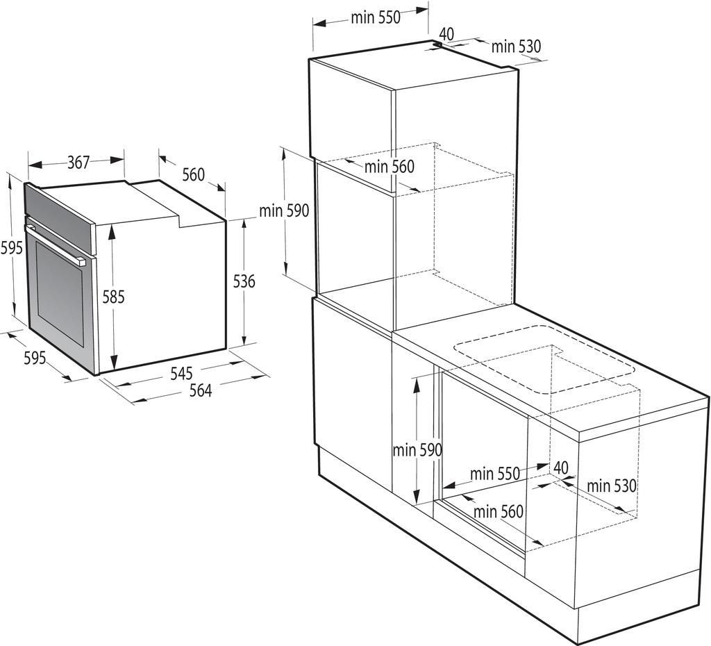 Духовой шкаф Gorenje BOS6737SYW Духовой шкаф Gorenje BOS6737SYW
