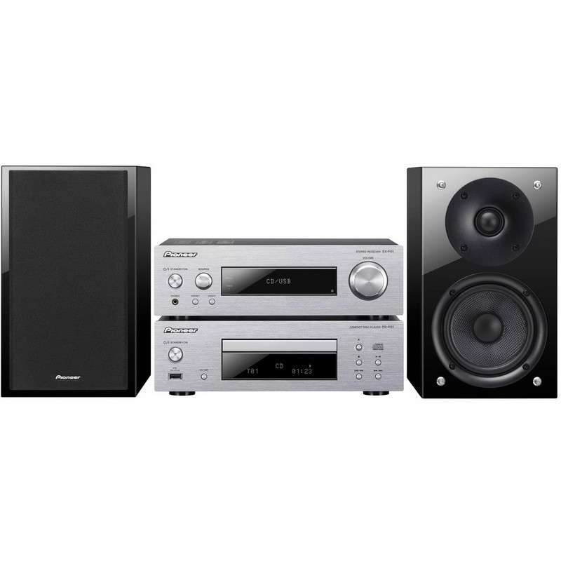 Музыкальные центры Pioneer P1-S (серебро)