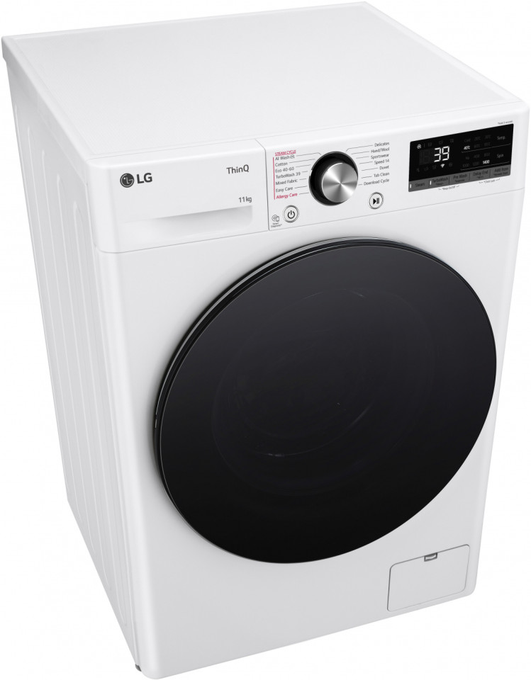 Стиральная машина LG F4WR711S2W (56, 5см / 11кг / 1400об / пар / AI DD / Steam / ThinQ(Wi-Fi) / Inverter Direct Drive / A+++) Стиральная машина LG F4WR711S2W (56, 5см / 11кг / 1400об / пар / AI DD / Steam / ThinQ(Wi-Fi) / Inverter Direct Drive / A+++)