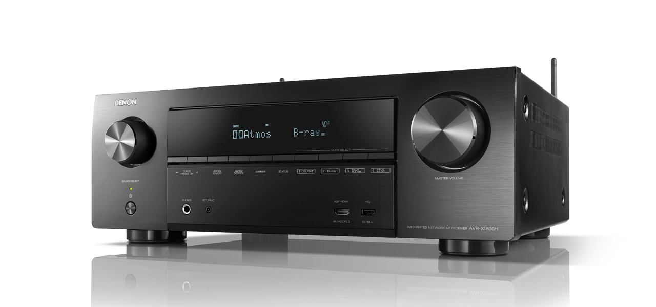 AV-ресивер DENON AVR-X1600H