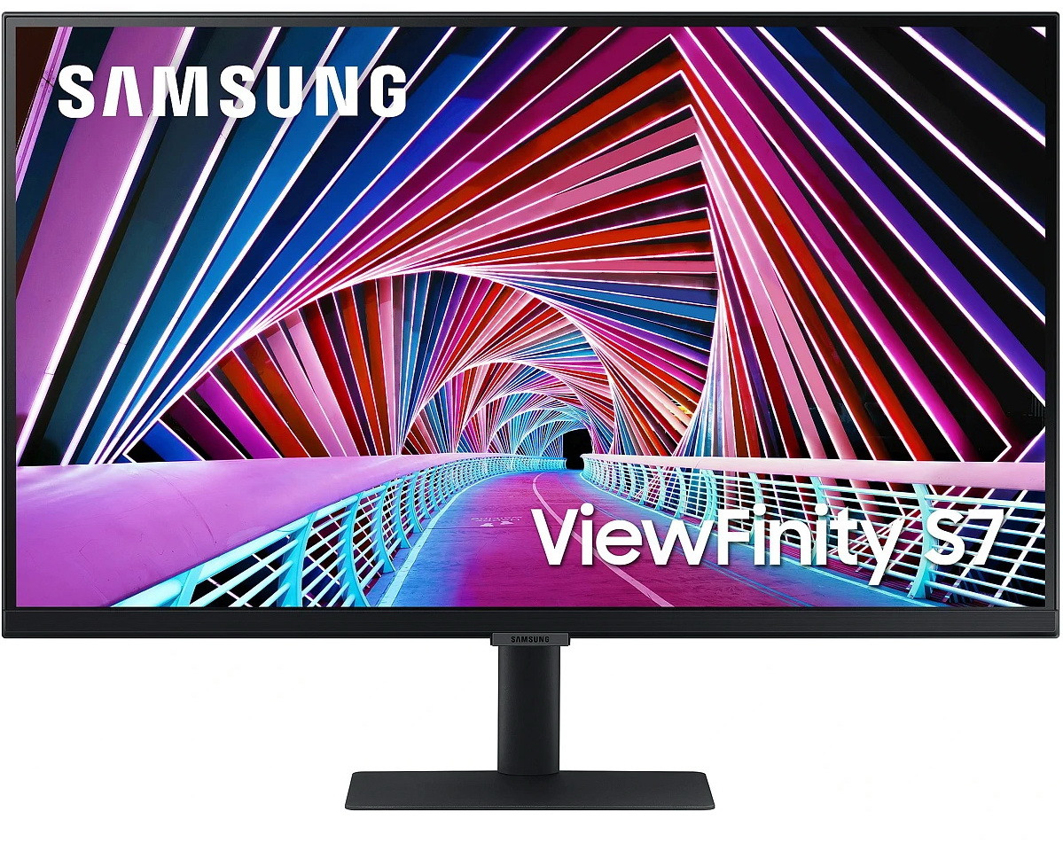 Монитор SAMSUNG ViewFinity S7 LS27A700NWPXEN 27" 3840x2160px IPS