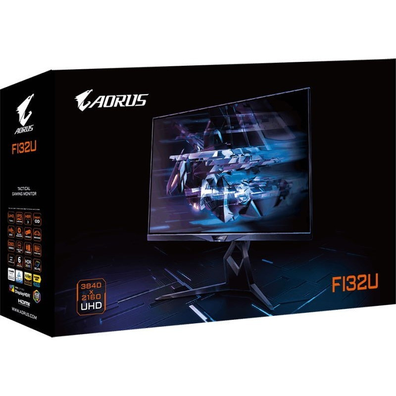 Монитор GIGABYTE Aorus FI32U 31.5" 3840x2160px IPS 144Hz 1 ms