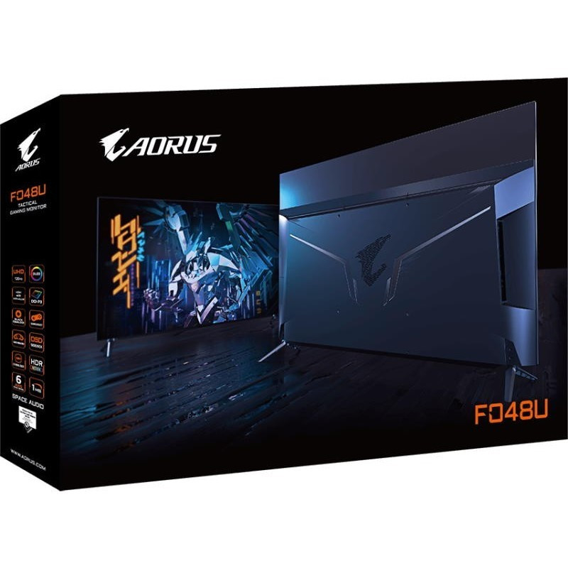 Монитор GIGABYTE Aorus FO48U 47.53" 3840x2160px 120Hz 1 ms