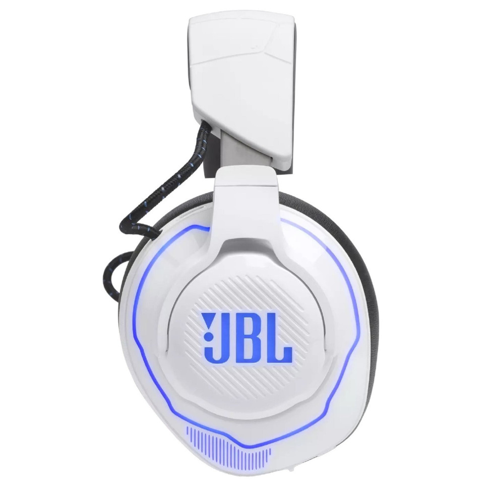 Компьютерная гарнитура JBL Quantum 910P, бело-синий