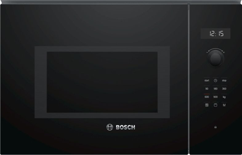 Микроволновая печь встраиваемая Bosch BEL554MB0 (Serie6 / черный / 25л / ширина - 59, 4 см / 900Вт / Autopilot7 / Гриль - 1200 Вт) Микроволновая печь встраиваемая Bosch BEL554MB0 (Serie6 / черный / 25л / ширина - 59, 4 см / 900Вт / Autopilot7 / Гриль - 1200 Вт)