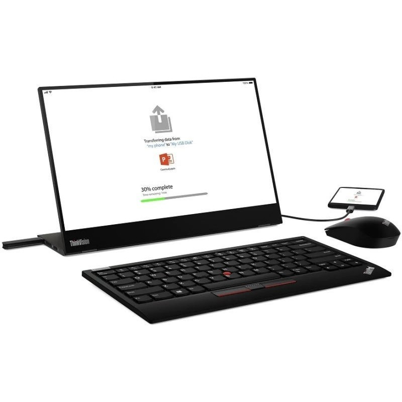 Монитор LENOVO ThinkVision M14T 14" 1920x1080px IPS