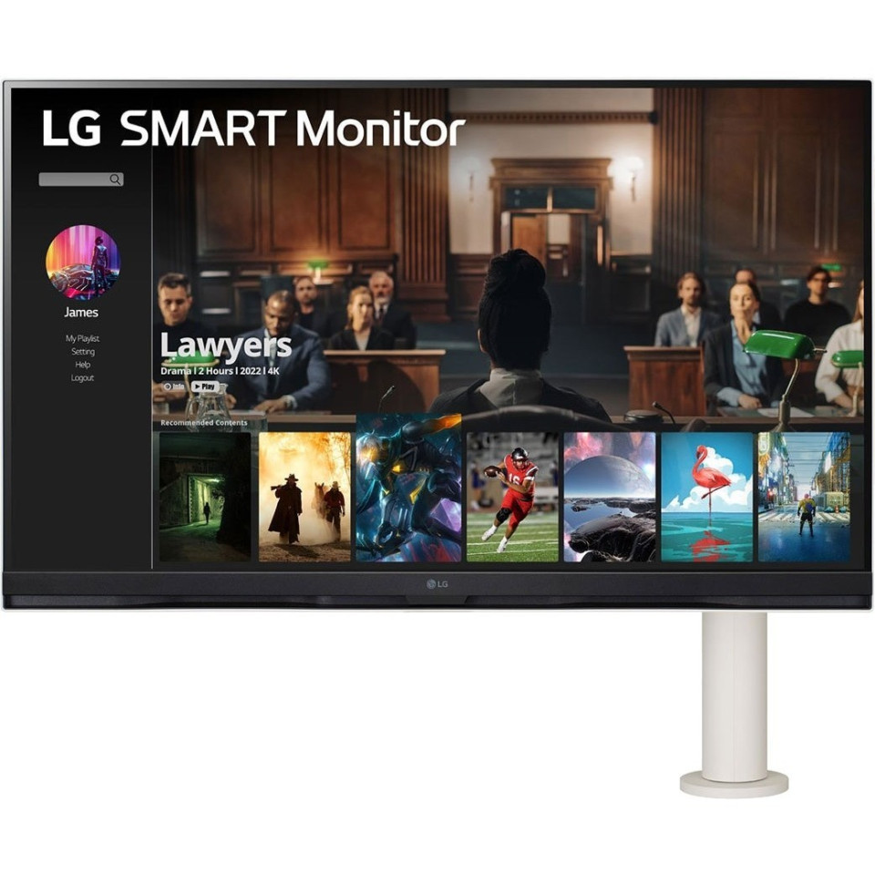 Монитор LG 32SQ780S-W 31.5" 3840x2160px