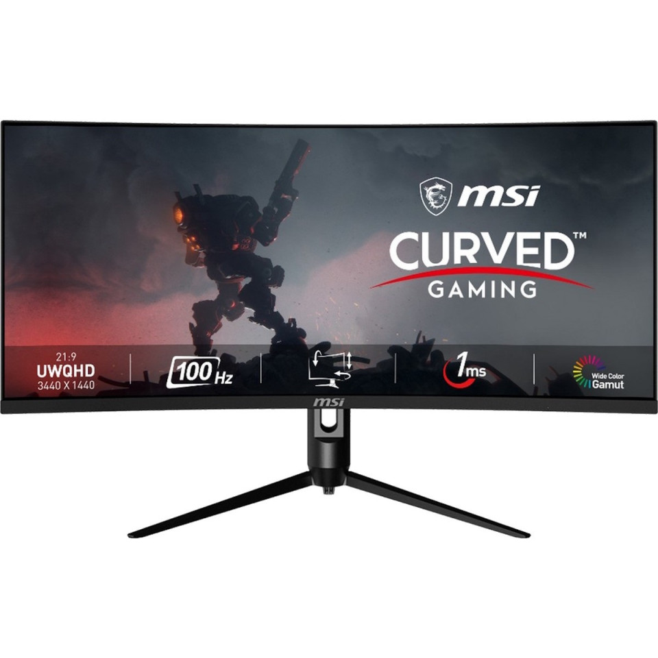 Монитор MSI Optix MAG342CQPV 34" 3440x1440px 100Hz 1 ms Curved