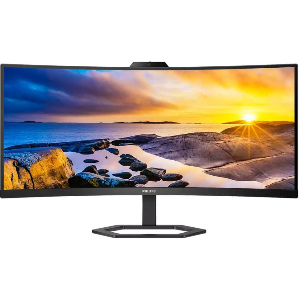 Монитор PHILIPS 34E1C5600HE 34" 3440x1440px 100Hz 1 ms Curved