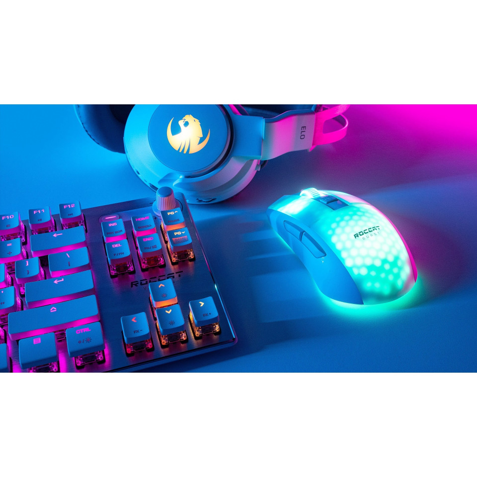 Игровая мышь ROCCAT Burst Pro Air, белый