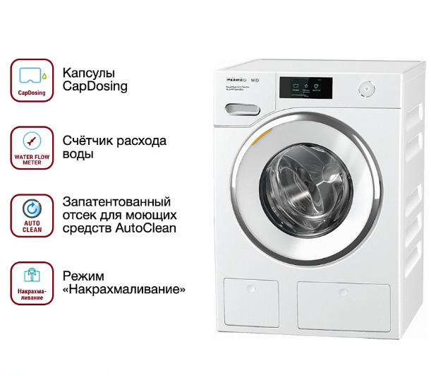 Стиральная машина Miele WWR860WPS WhiteEdition