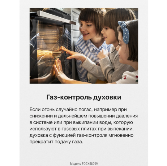 Газовая плита Hansa FCGX58099 Газовая плита Hansa FCGX58099