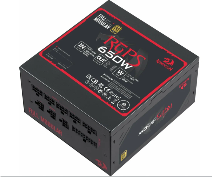 Блок питания Redragon RGPS-650W 650W