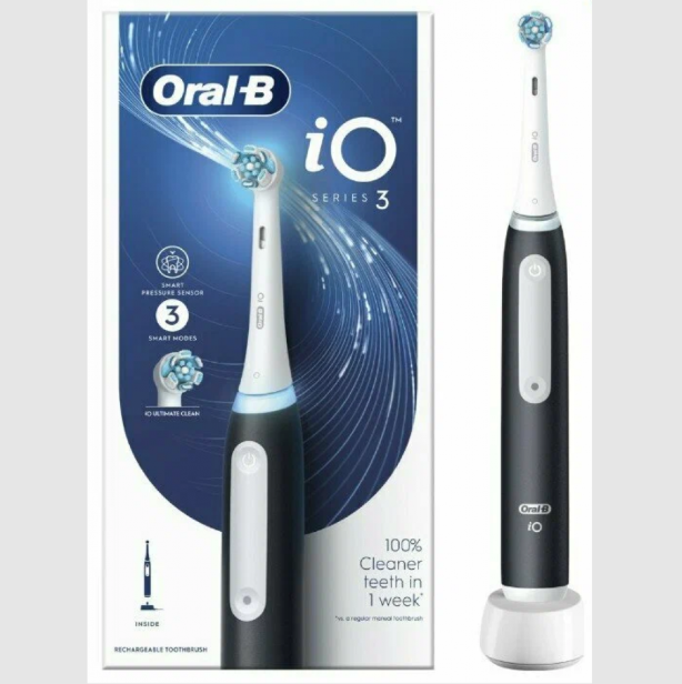 Зубная щетка электрическая Braun Oral-B iO 3 Matt Black Зубная щетка электрическая Braun Oral-B iO 3 Matt Black