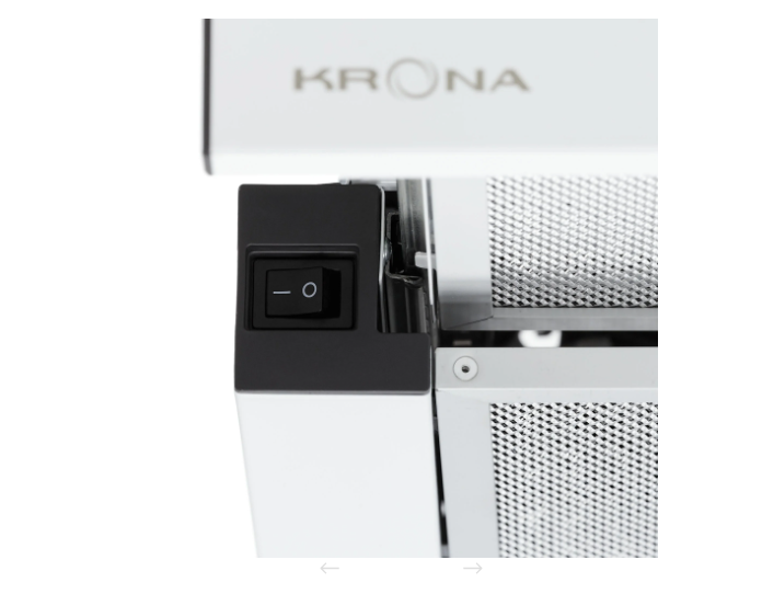 Встраиваемая вытяжка KRONA KAMILLA T 600 WHITE Встраиваемая вытяжка KRONA KAMILLA T 600 WHITE