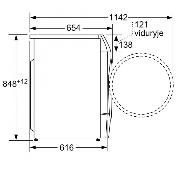 Стиральная машина с функцией сушки Bosch WNC254ARSN