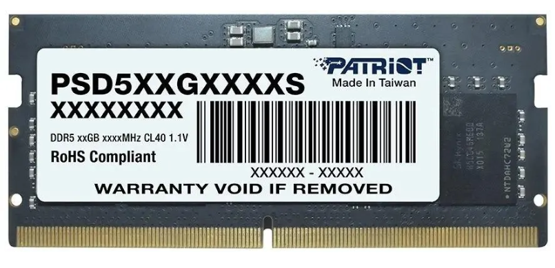 Память DDR5 8Gb 4800MHz Patriot Signature Line PSD58G480041S