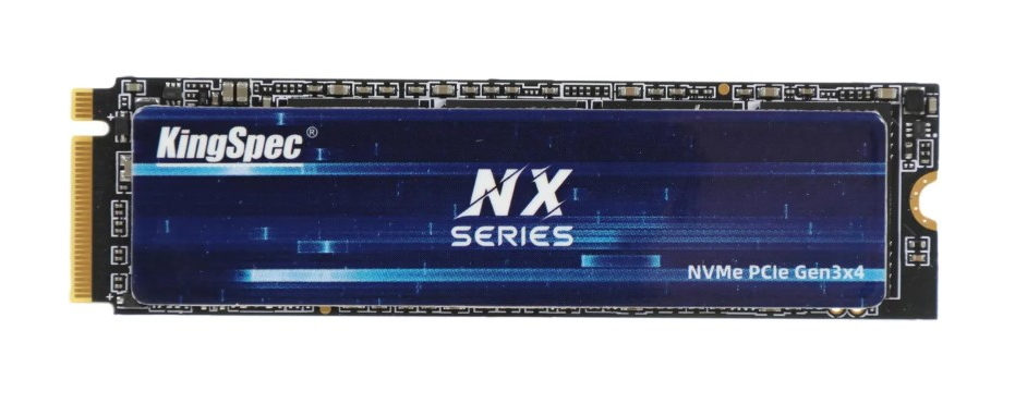 SSD накопитель Kingspec NX-512 512ГБ, M.2 2280, PCIe 3.0 x4, NVMe, M.2