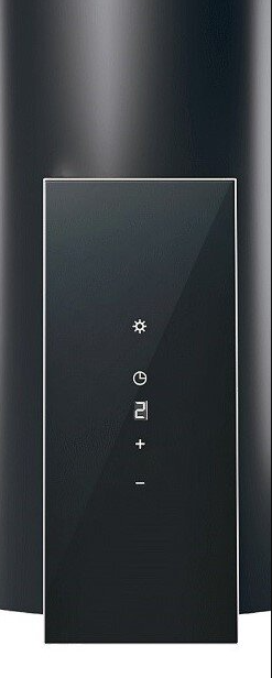Вытяжка островная VDB Mah Isla Glass Черный Вытяжка островная VDB Mah Isla Glass Черный