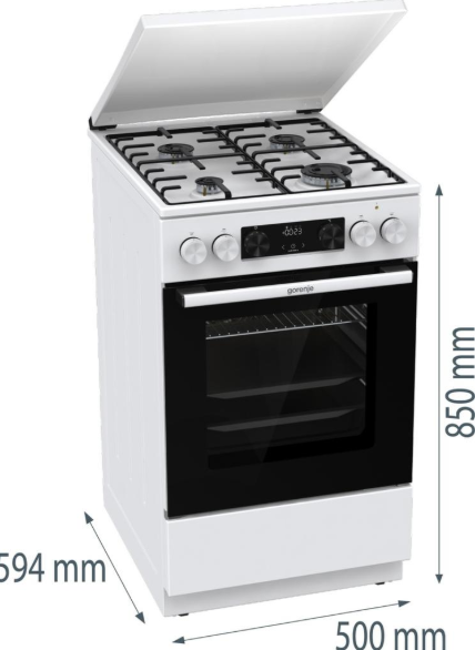 Плита комбинированная Gorenje GK5C64WH Плита комбинированная Gorenje GK5C64WH