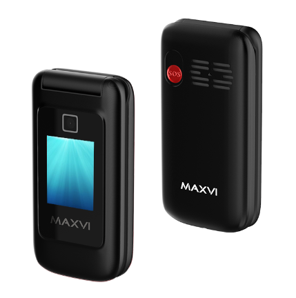 Мобильный телефон Maxvi E8 black