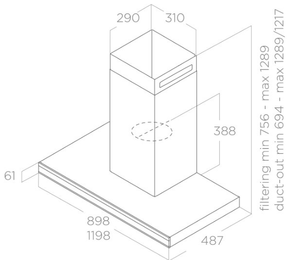 Вытяжка Elica Element @ BLMAT/A/90 Вытяжка Elica Element @ BLMAT/A/90