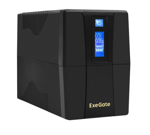 ИБП ExeGate Power Smart ULB-800.LCD.AVR.2SH ИБП ExeGate Power Smart ULB-800.LCD.AVR.2SH
