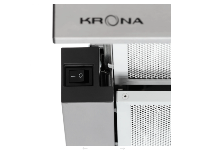 Встраиваемая вытяжка KRONA KAMILLA T 600 INOX Встраиваемая вытяжка KRONA KAMILLA T 600 INOX