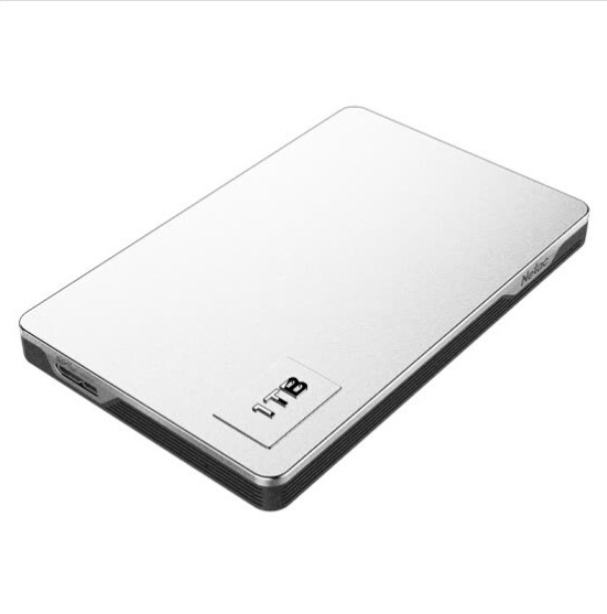 Жесткий диск внешний 4,0Tb 2.5" USB3.0 Netac K338 / Silver [NT05K338N-004T-30SL]