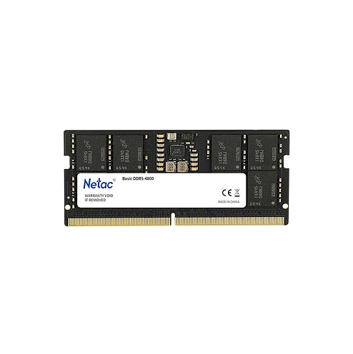 Память DDR5 16Gb 4800MHz Netac Basic NTBSD5N48SP-16 Память DDR5 16Gb 4800MHz Netac Basic NTBSD5N48SP-16