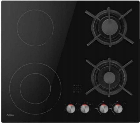 Газо-электрическая варочная панель Amica PCG64102 Газо-электрическая варочная панель Amica PCG64102