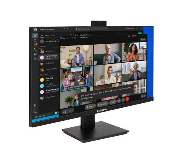 Монитор с веб-камерой 27" ExeGate SuperView EA2700C Монитор с веб-камерой 27" ExeGate SuperView EA2700C