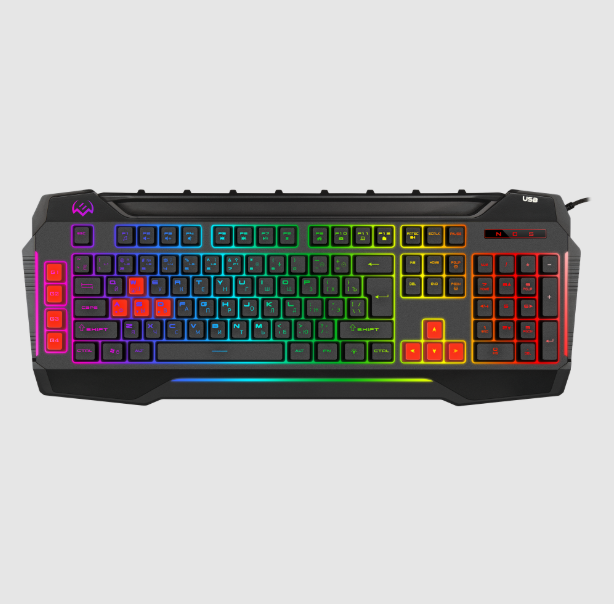 Программируемая игровая клавиатура с RGB-подсветкой SVEN KB-G8800 Программируемая игровая клавиатура с RGB-подсветкой SVEN KB-G8800