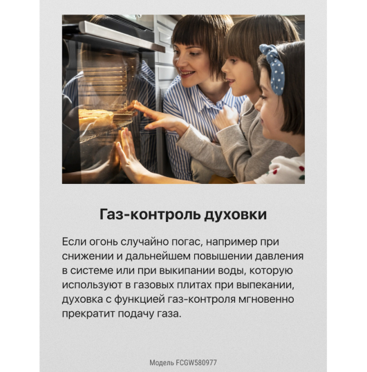 Газовая плита Hansa FCGW580977 Газовая плита Hansa FCGW580977