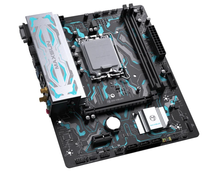 Материнская плата <S1700> MAXSUN MS-B760M Gaming WIFI GANK V2 Материнская плата <S1700> MAXSUN MS-B760M Gaming WIFI GANK V2