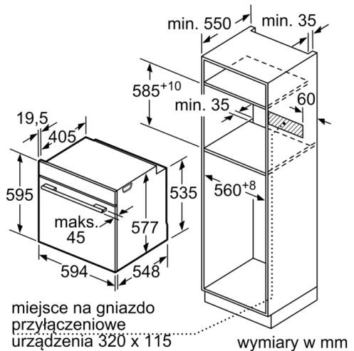 Духовой шкаф Bosch HBG7722B1