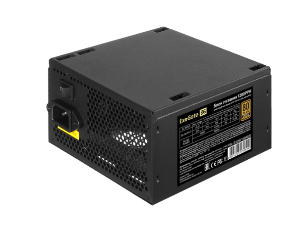 Блок питания 1200 Вт ExeGate 80 PLUS Bronze 1200PPH-OEM Блок питания 1200 Вт ExeGate 80 PLUS Bronze 1200PPH-OEM