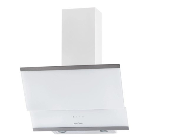 Вытяжка наклонная KRONA IRIDA 600 white sensor